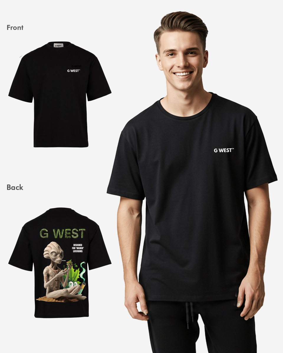 G West Oversized Designed For Higher Lifeforms Tee - G West