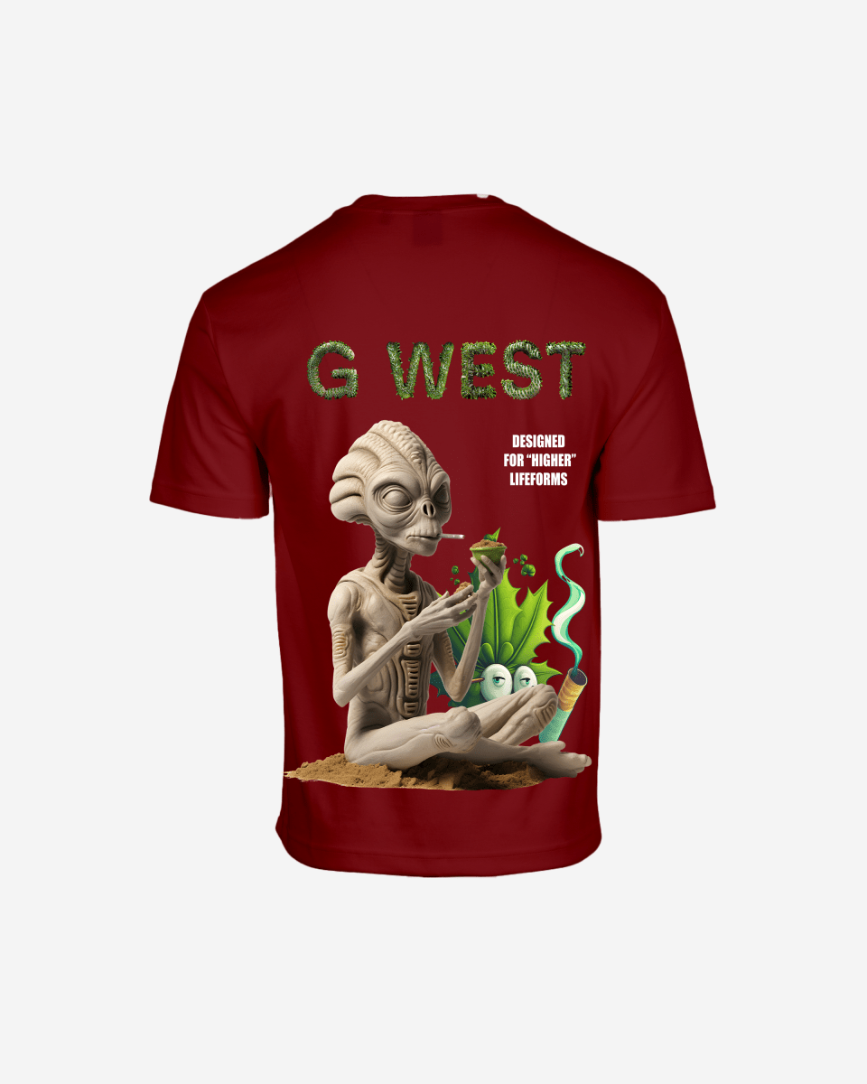 G West Oversized Designed For Higher Lifeforms Tee - G West