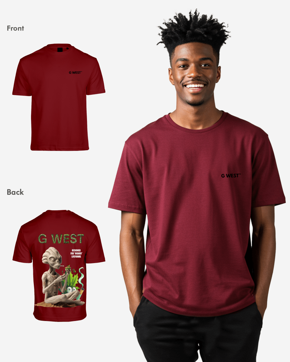 G West Oversized Designed For Higher Lifeforms Tee - G West