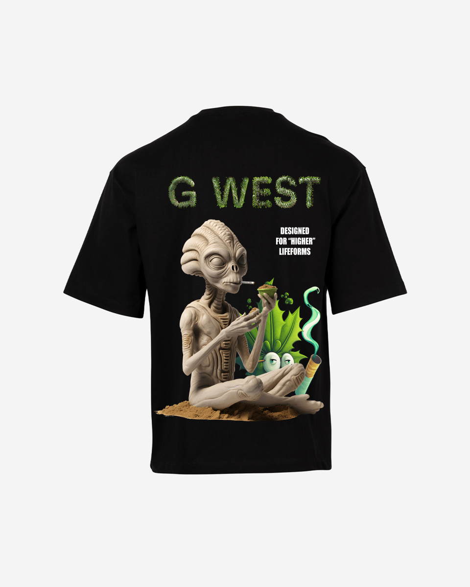 G West Oversized Designed For Higher Lifeforms Tee - G West