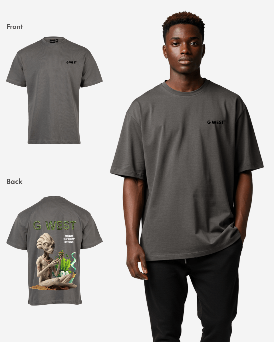 G West Oversized Designed For Higher Lifeforms Tee - G West