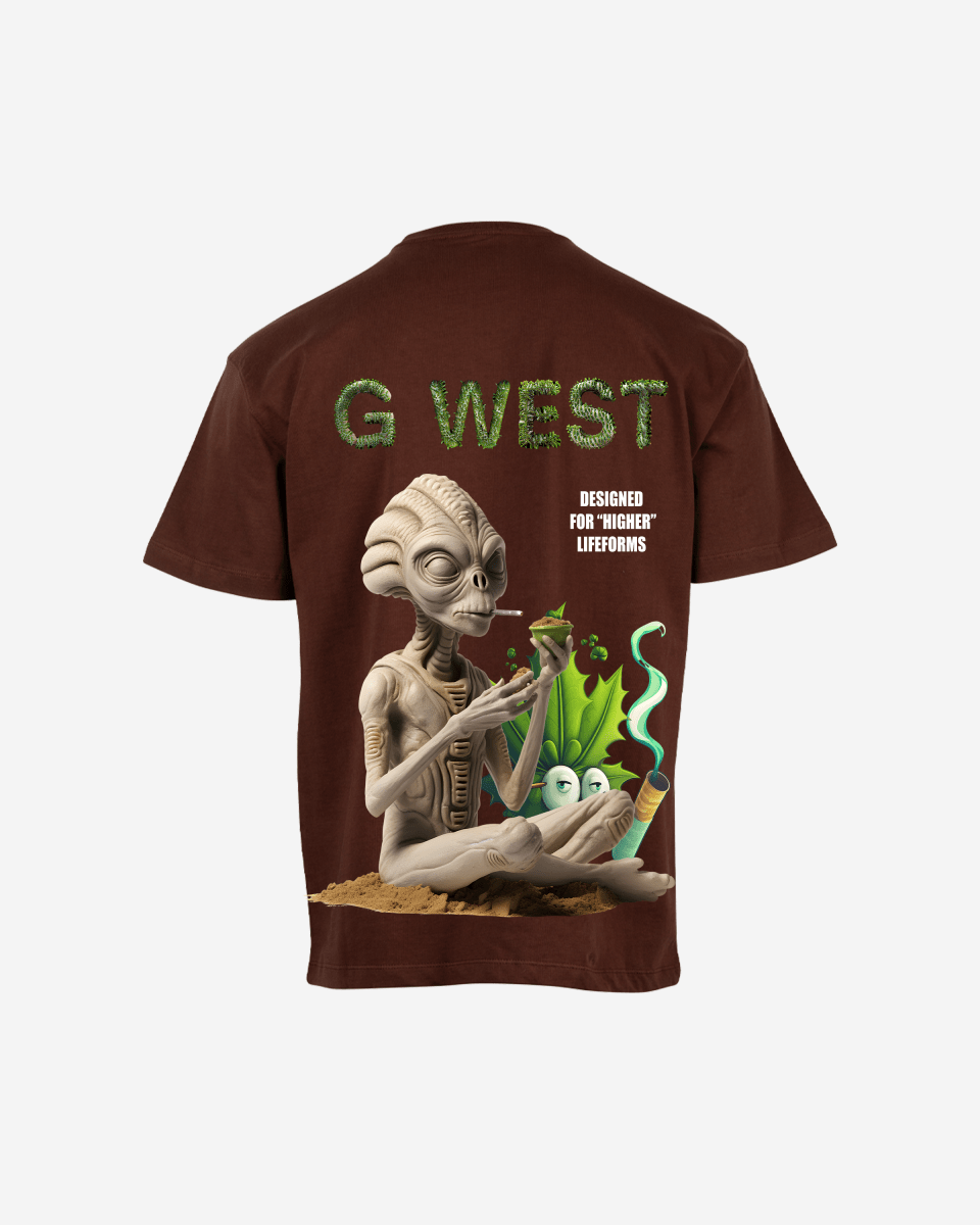 G West Oversized Designed For Higher Lifeforms Tee - G West