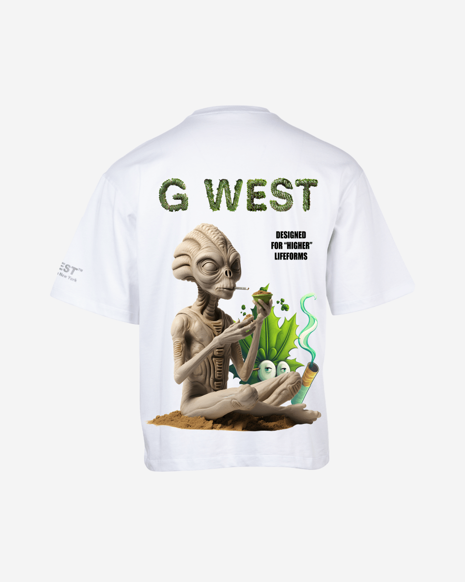 G West Oversized Designed For Higher Lifeforms Tee - G West
