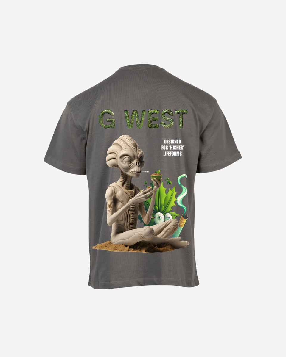 G West Oversized Designed For Higher Lifeforms Tee - G West