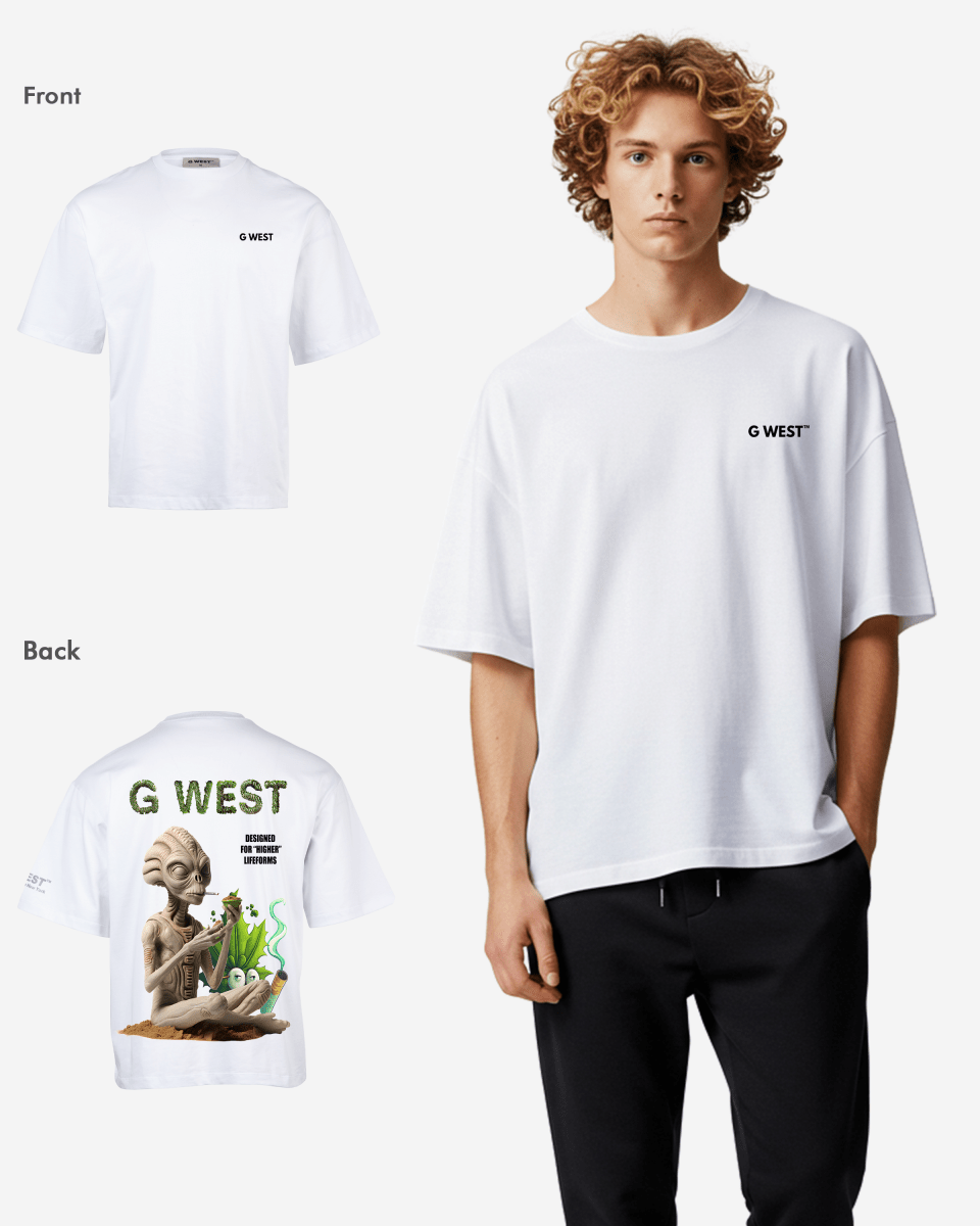 G West Oversized Designed For Higher Lifeforms Tee - G West