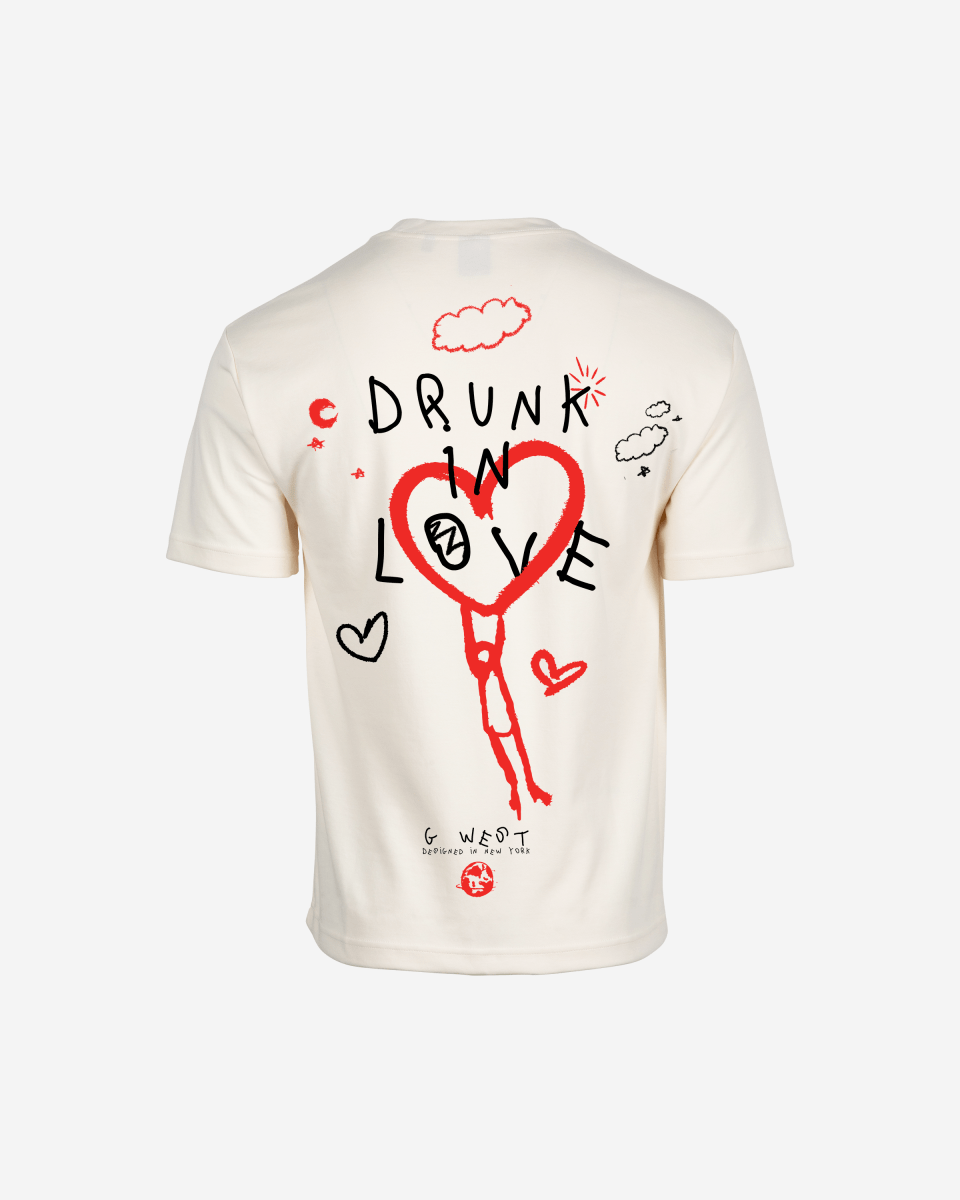 G West Oversized Drunk In Love Tee - G West