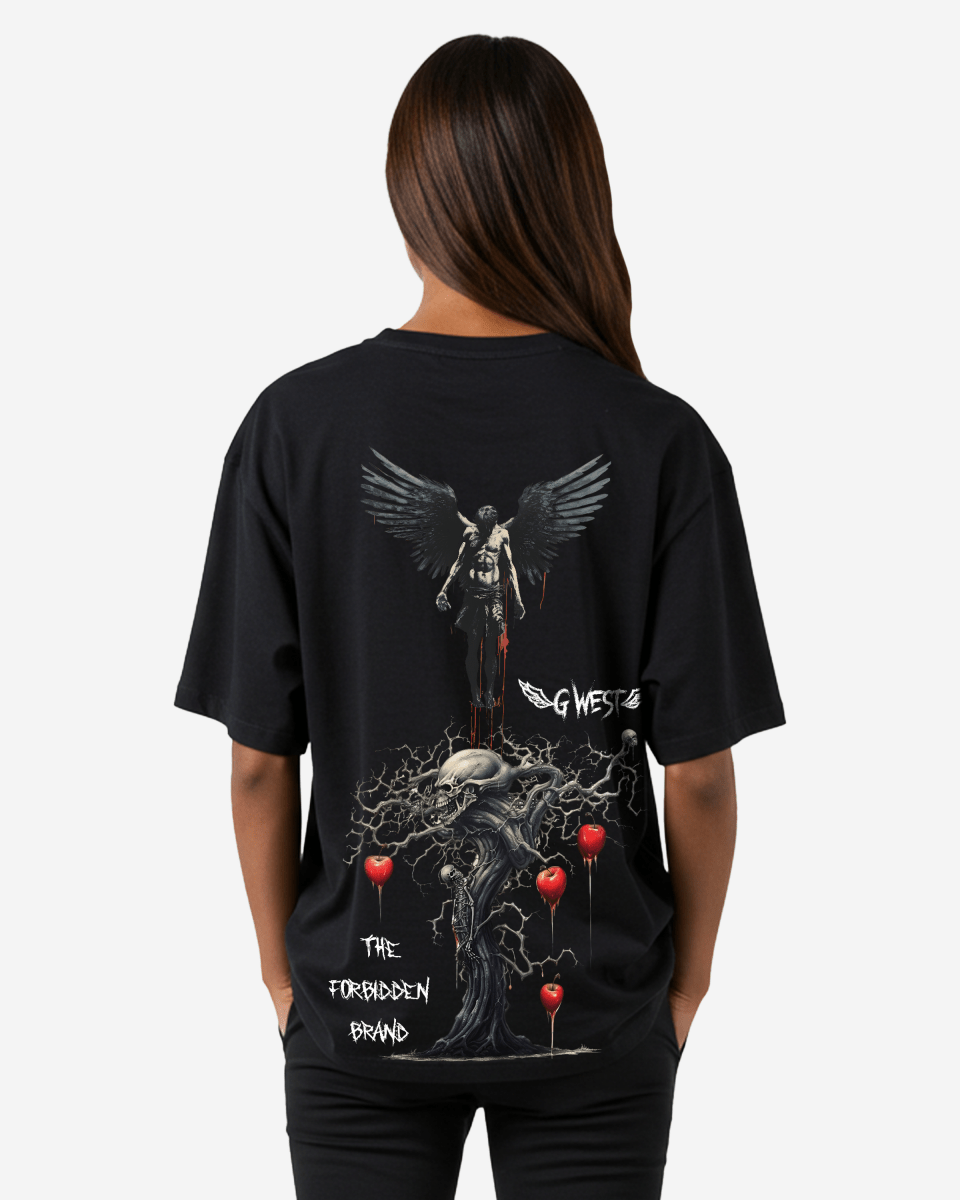 G West Oversized Forbidden Brand Tee - Women - G West