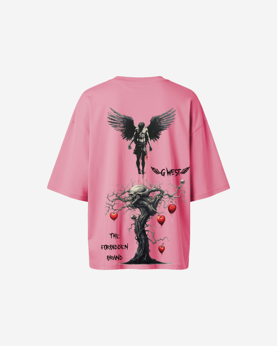 G West Oversized Forbidden Brand Tee - Women - G West