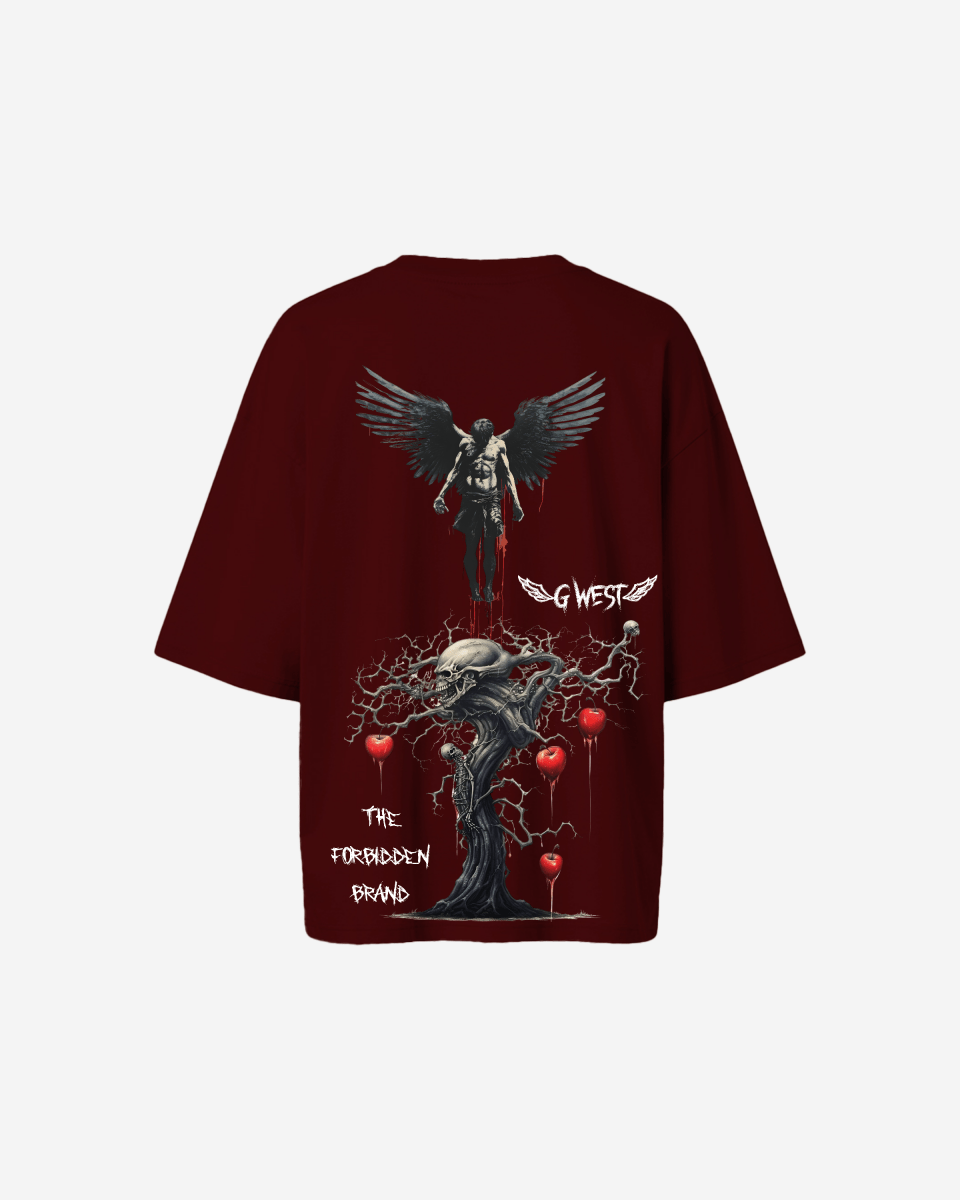 G West Oversized Forbidden Brand Tee - Women - G West