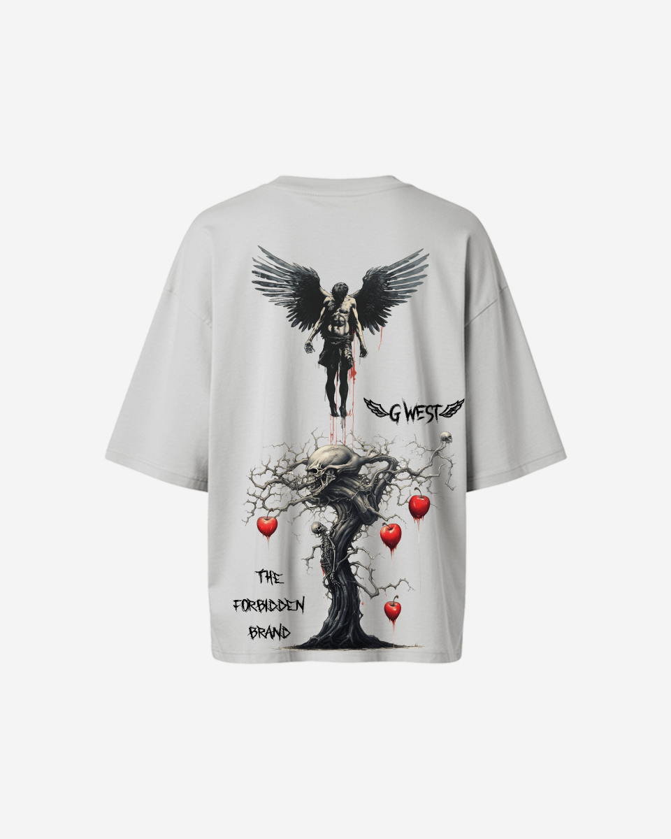 G West Oversized Forbidden Brand Tee - Women - G West