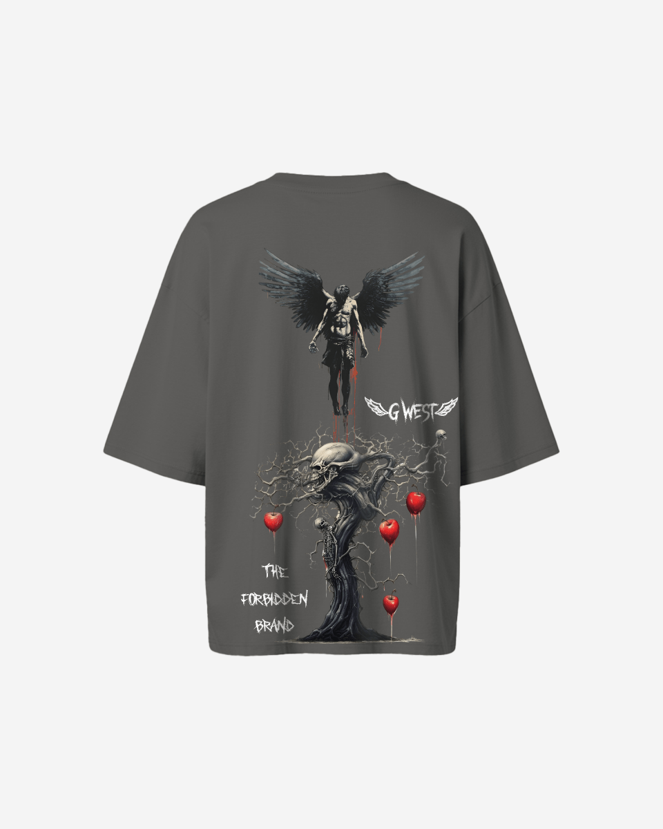 G West Oversized Forbidden Brand Tee - Women - G West