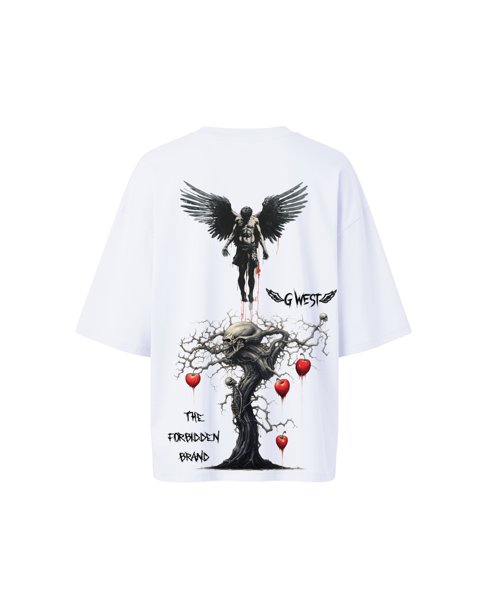 G West Oversized Forbidden Brand Tee - Women - G West