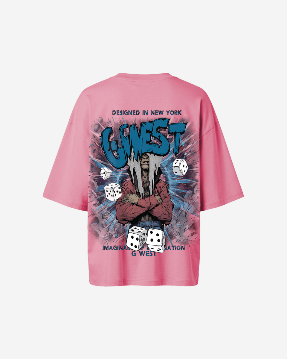 G West Oversized Imagine Of Imagination Tee - WOMEN - G West