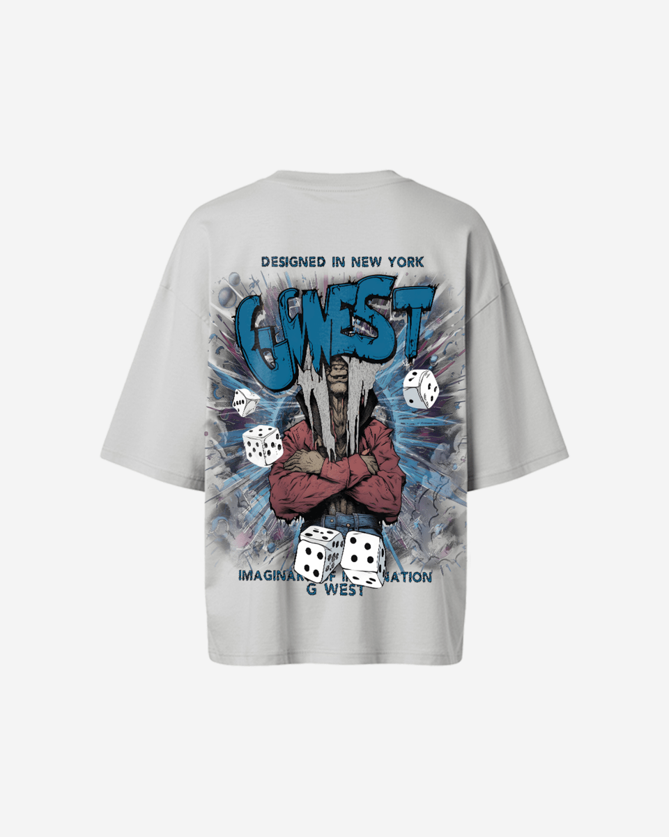 G West Oversized Imagine Of Imagination Tee - WOMEN - G West