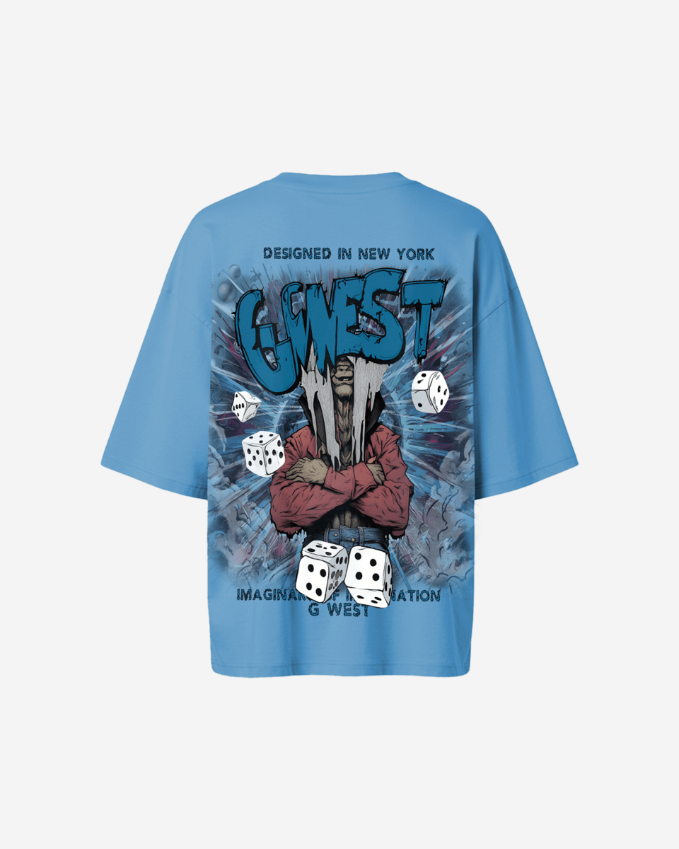 G West Oversized Imagine Of Imagination Tee - WOMEN - G West