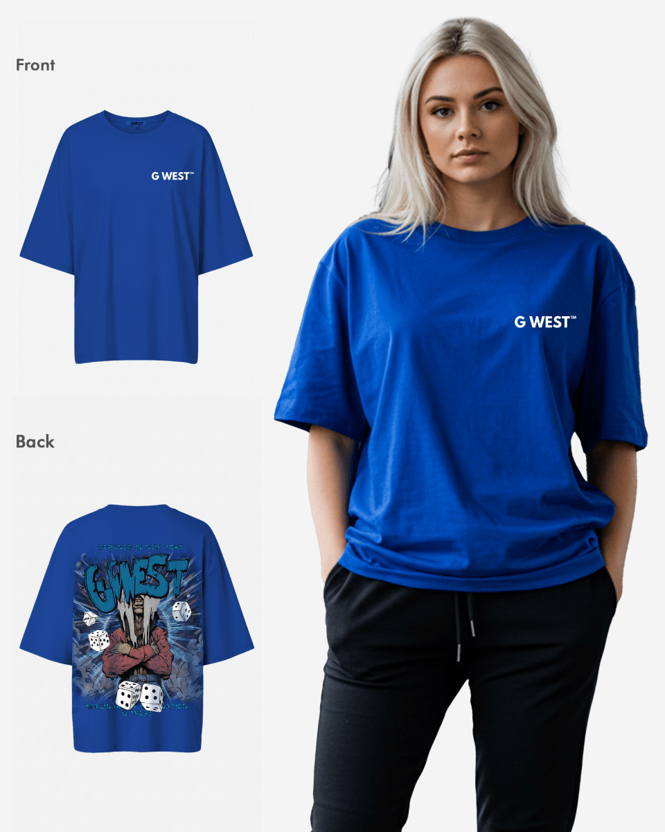 G West Oversized Imagine Of Imagination Tee - WOMEN - G West