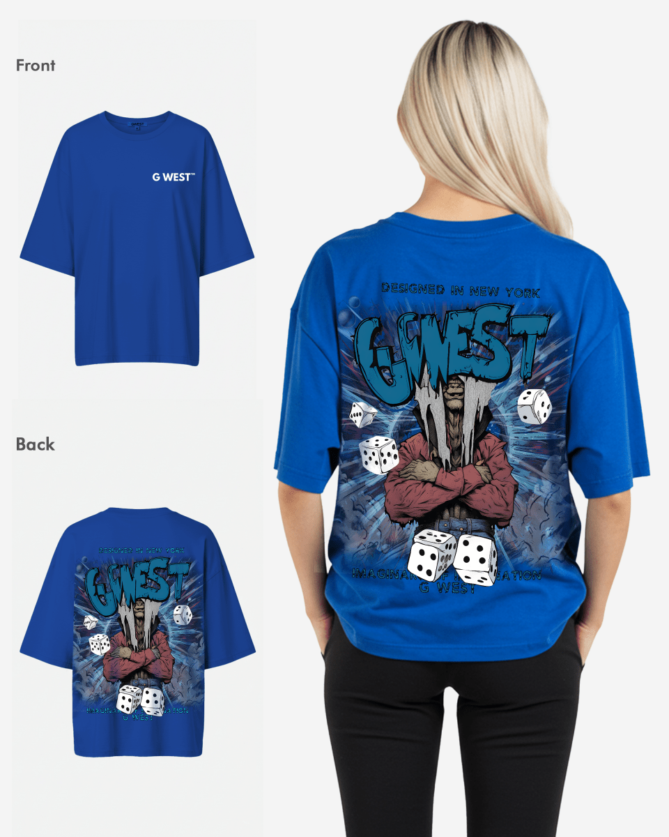 G West Oversized Imagine Of Imagination Tee - WOMEN - G West