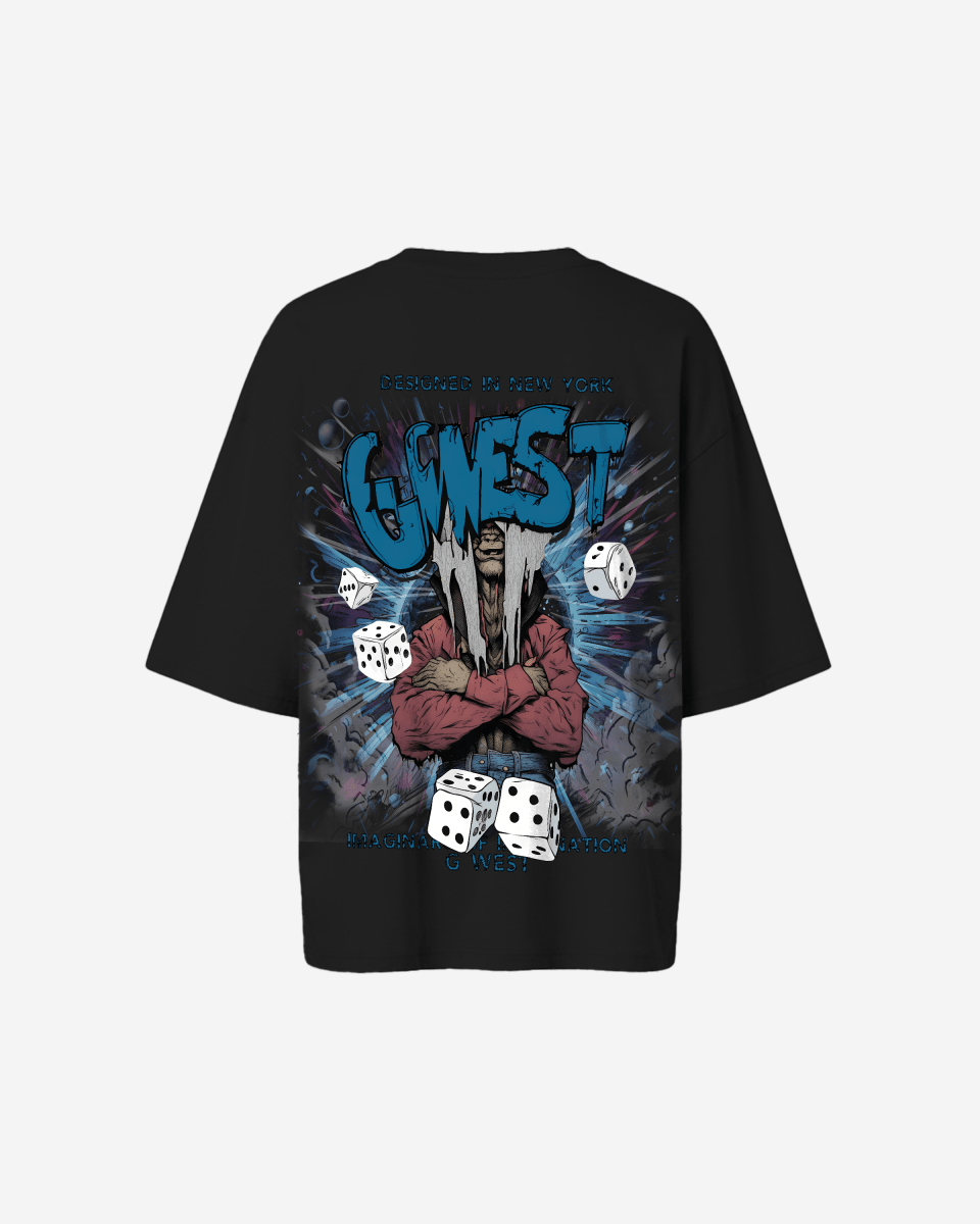 G West Oversized Imagine Of Imagination Tee - WOMEN - G West