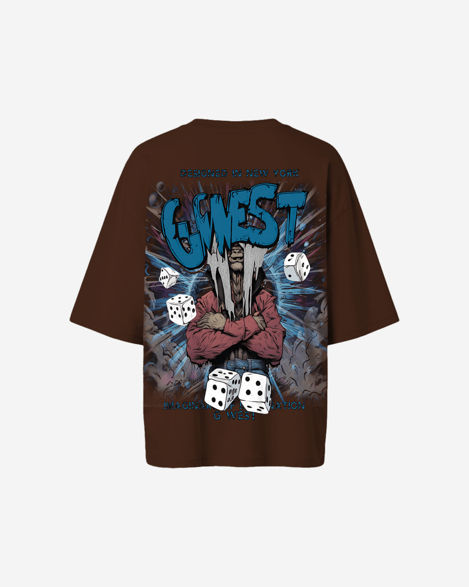 G West Oversized Imagine Of Imagination Tee - WOMEN - G West