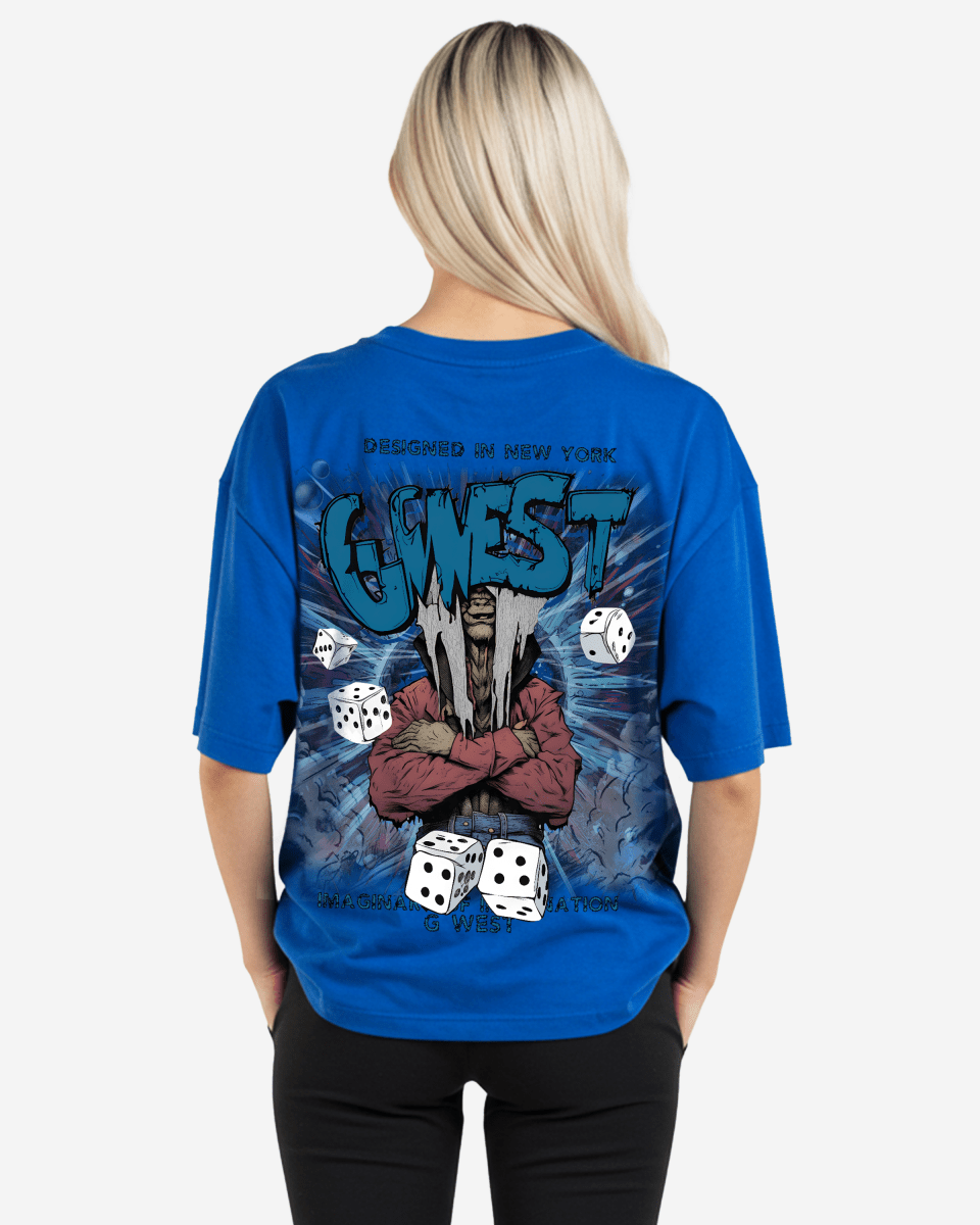 G West Oversized Imagine Of Imagination Tee - WOMEN - G West