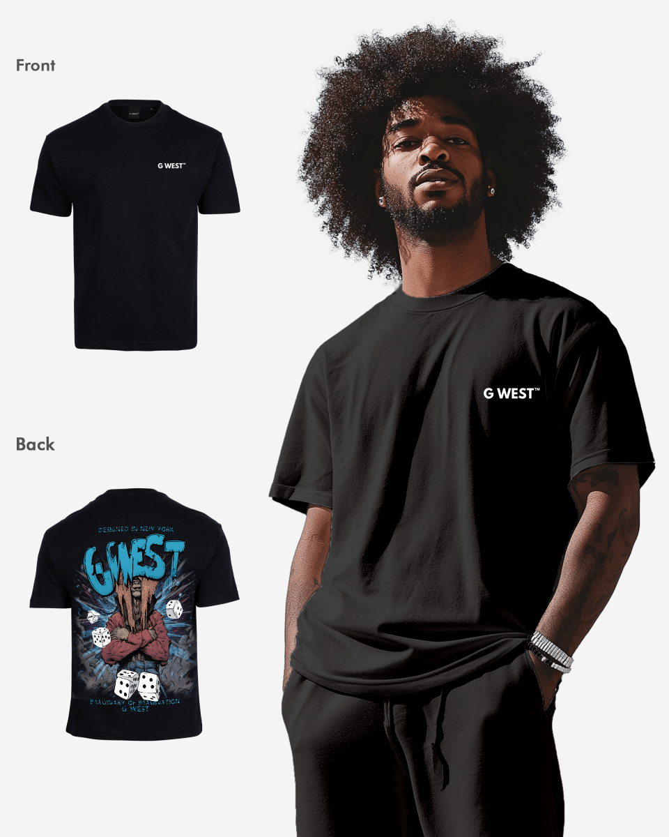 G West Oversized Imagine Of Imagination Tee - G West
