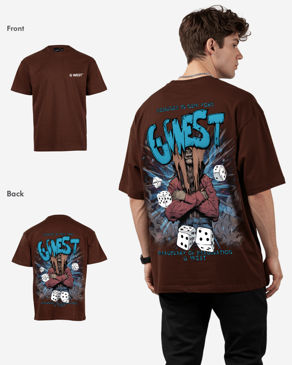 G West Oversized Imagine Of Imagination Tee - G West