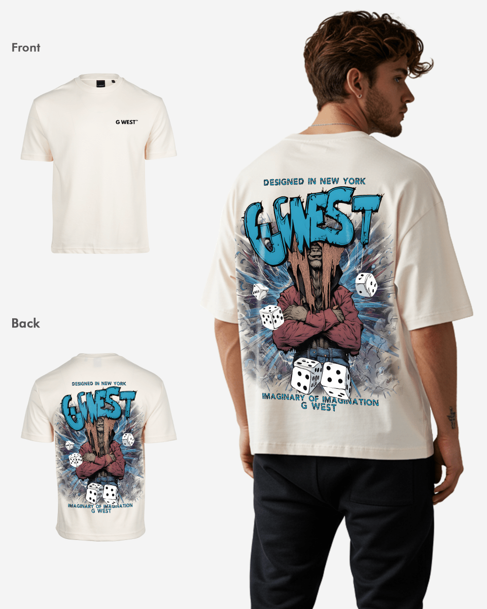 G West Oversized Imagine Of Imagination Tee - G West