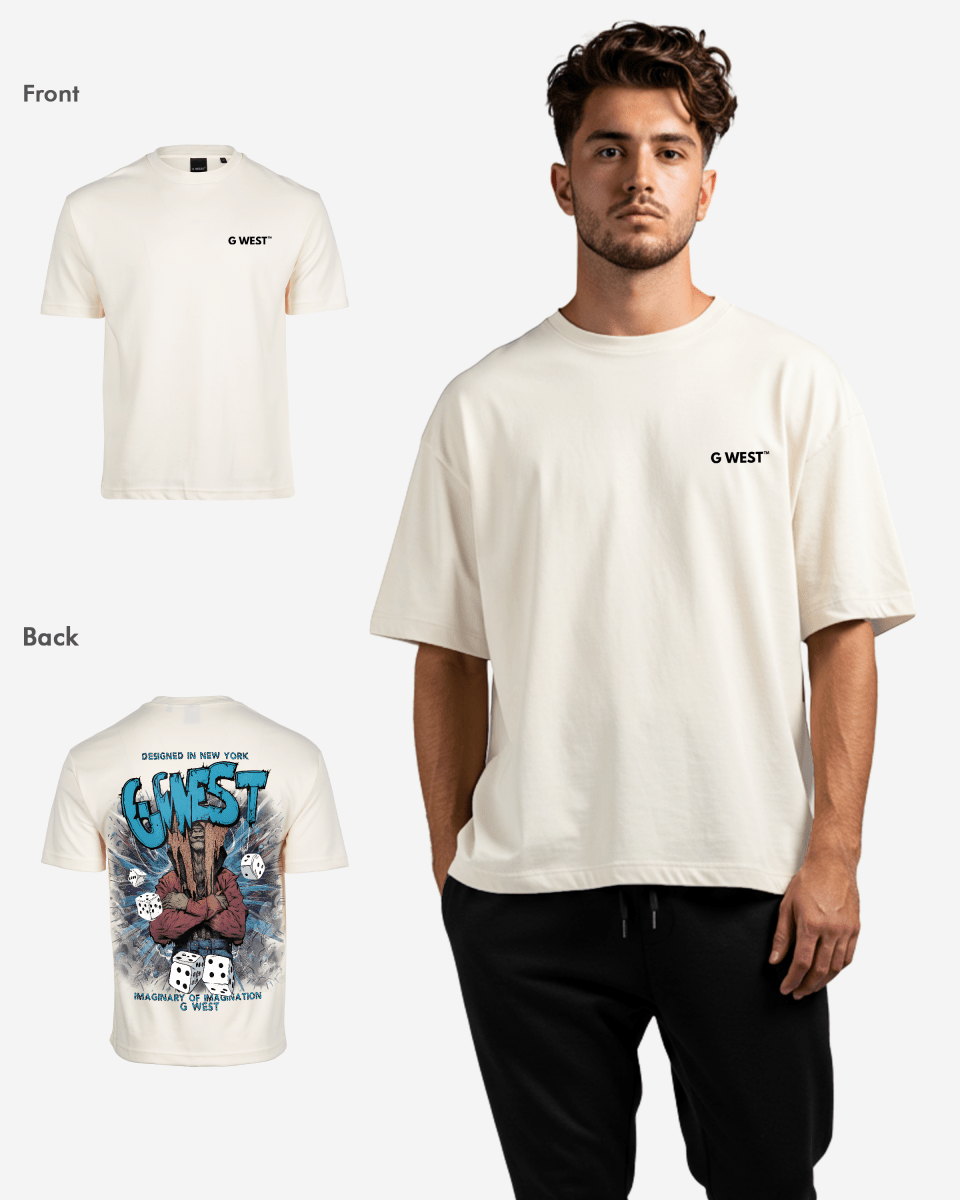 G West Oversized Imagine Of Imagination Tee - G West