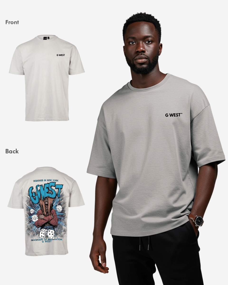 G West Oversized Imagine Of Imagination Tee - G West