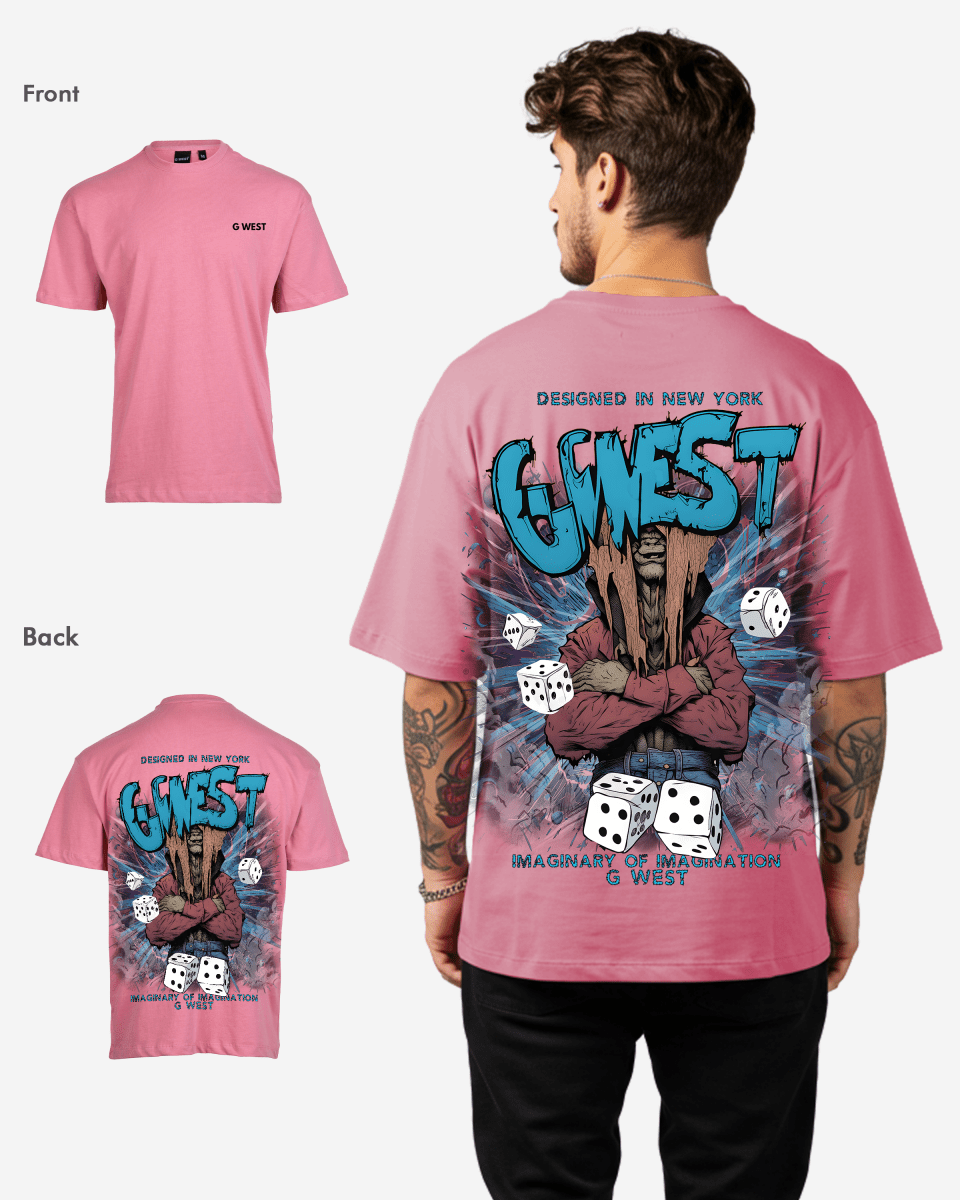 G West Oversized Imagine Of Imagination Tee - G West