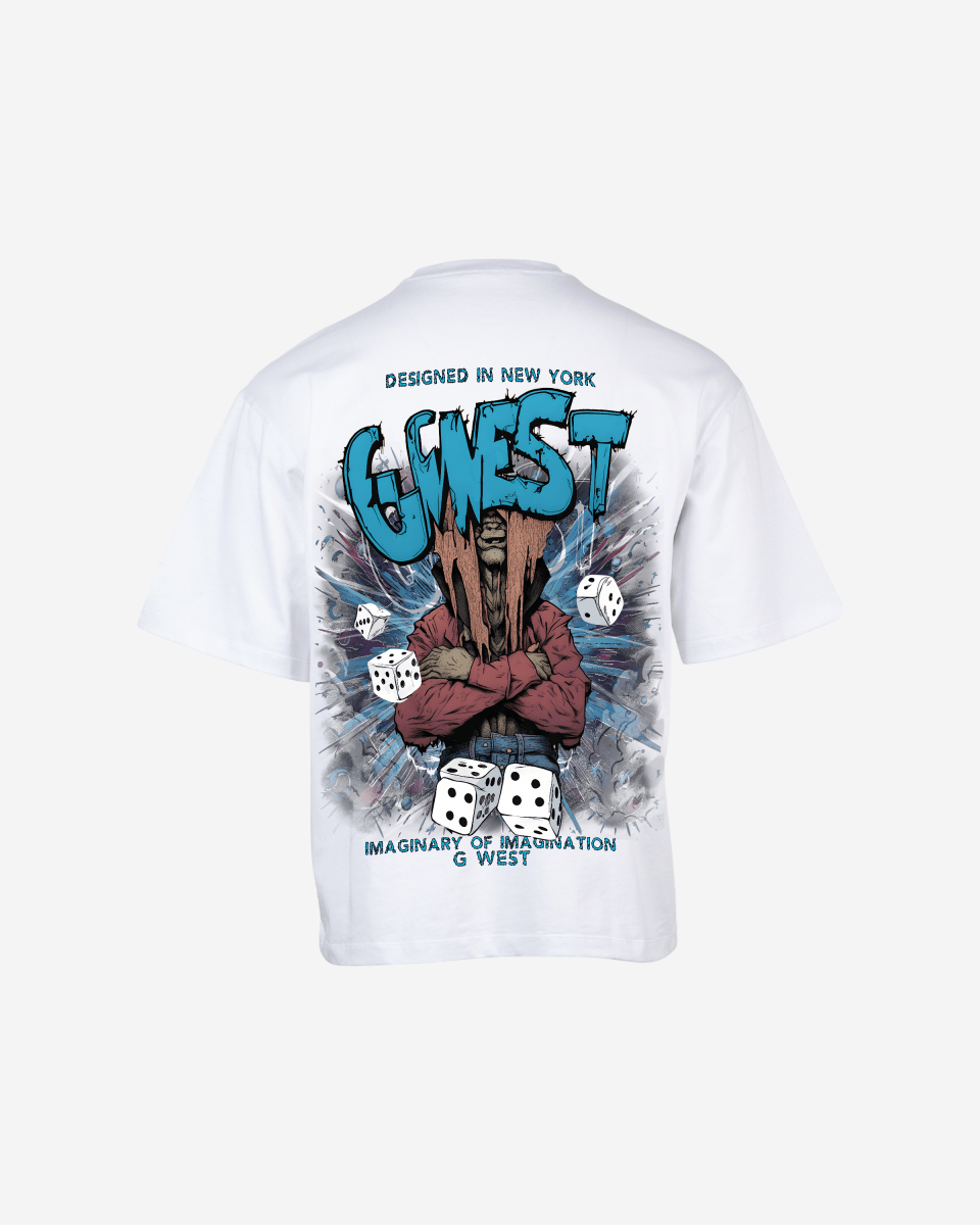 G West Oversized Imagine Of Imagination Tee - G West