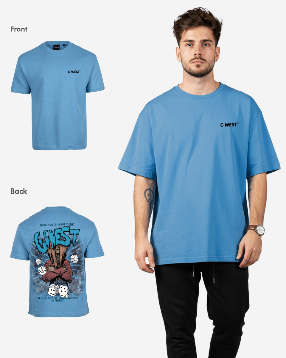 G West Oversized Imagine Of Imagination Tee - G West