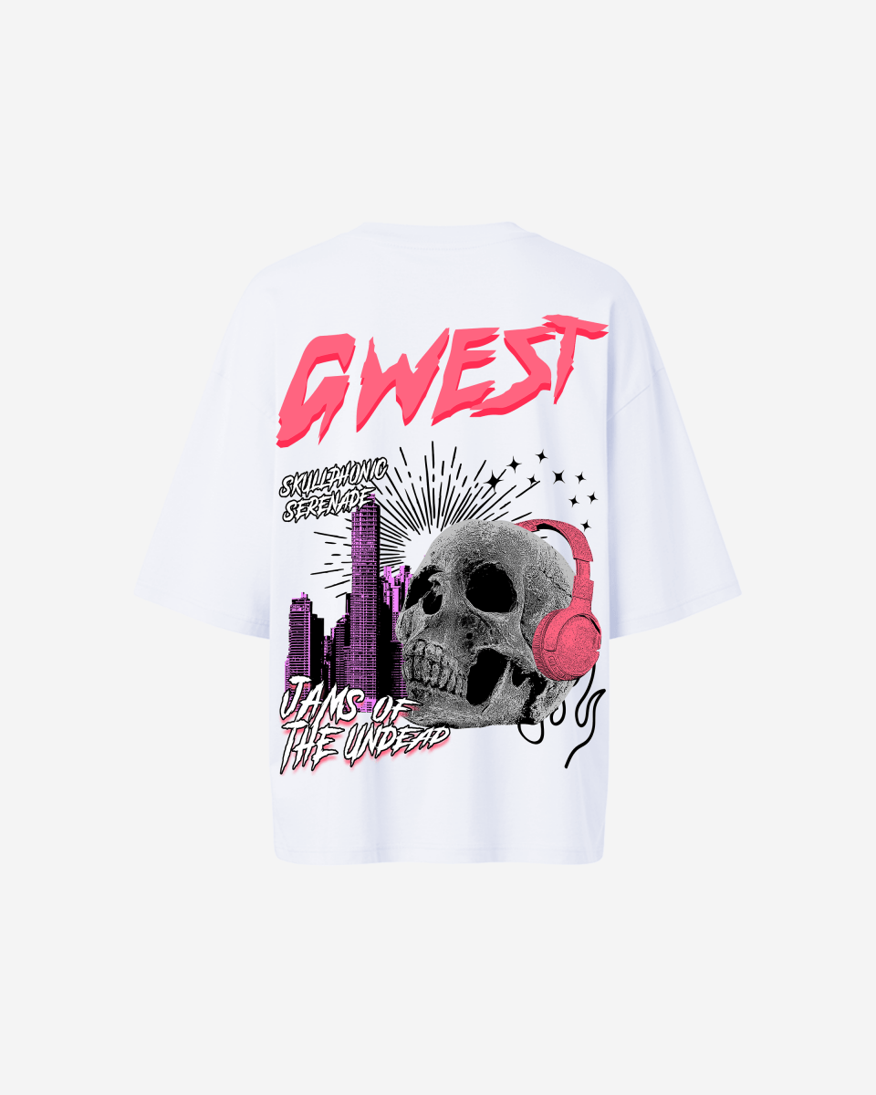 G West Oversized Jams Of The Undead Tee - WOMEN - G West