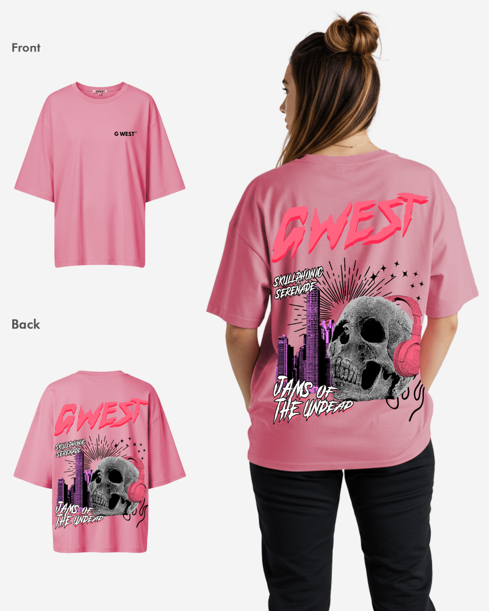 G West Oversized Jams Of The Undead Tee - WOMEN - G West