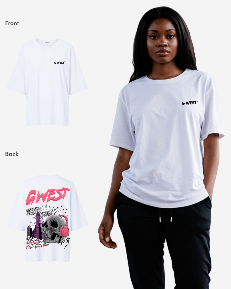 G West Oversized Jams Of The Undead Tee - WOMEN - G West