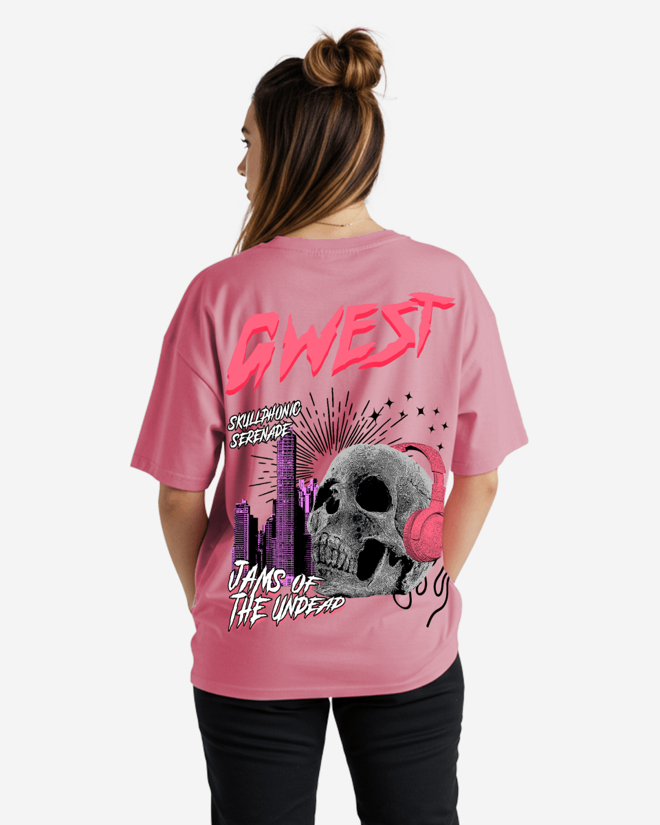 G West Oversized Jams Of The Undead Tee - WOMEN - G West