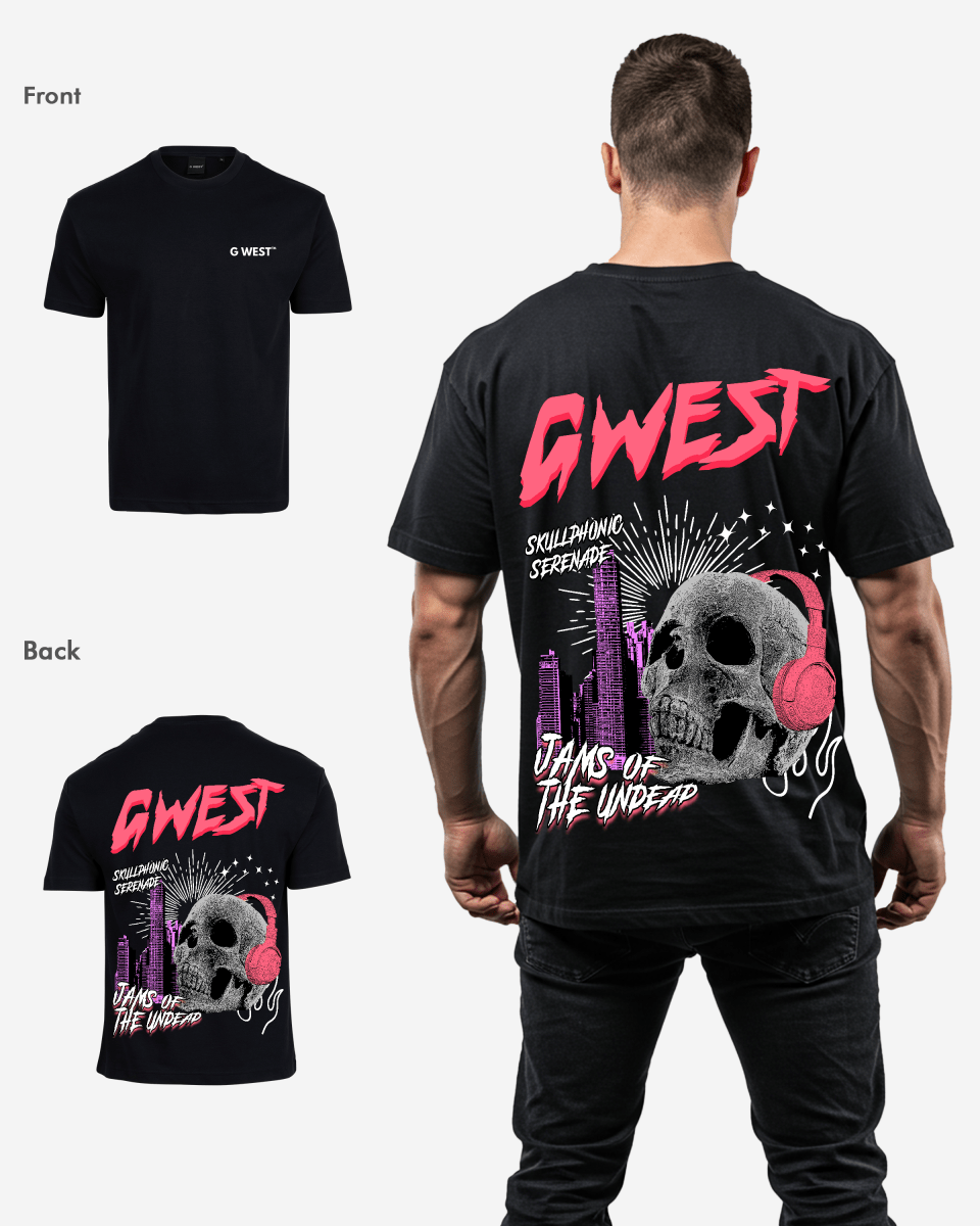 G West Oversized Jams Of The Undead Tee - G West