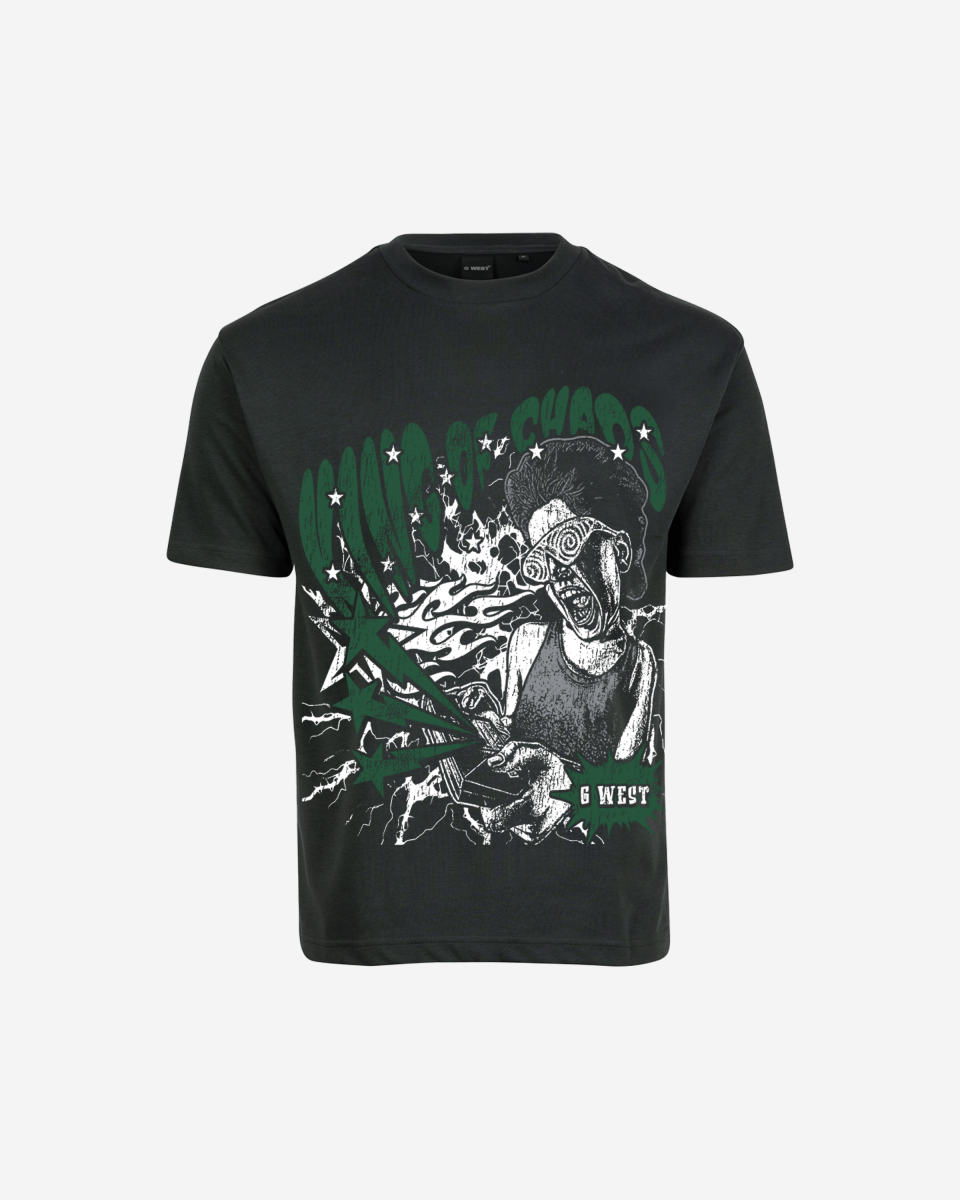 G West Oversized King Of Chaos T Shirt - G West