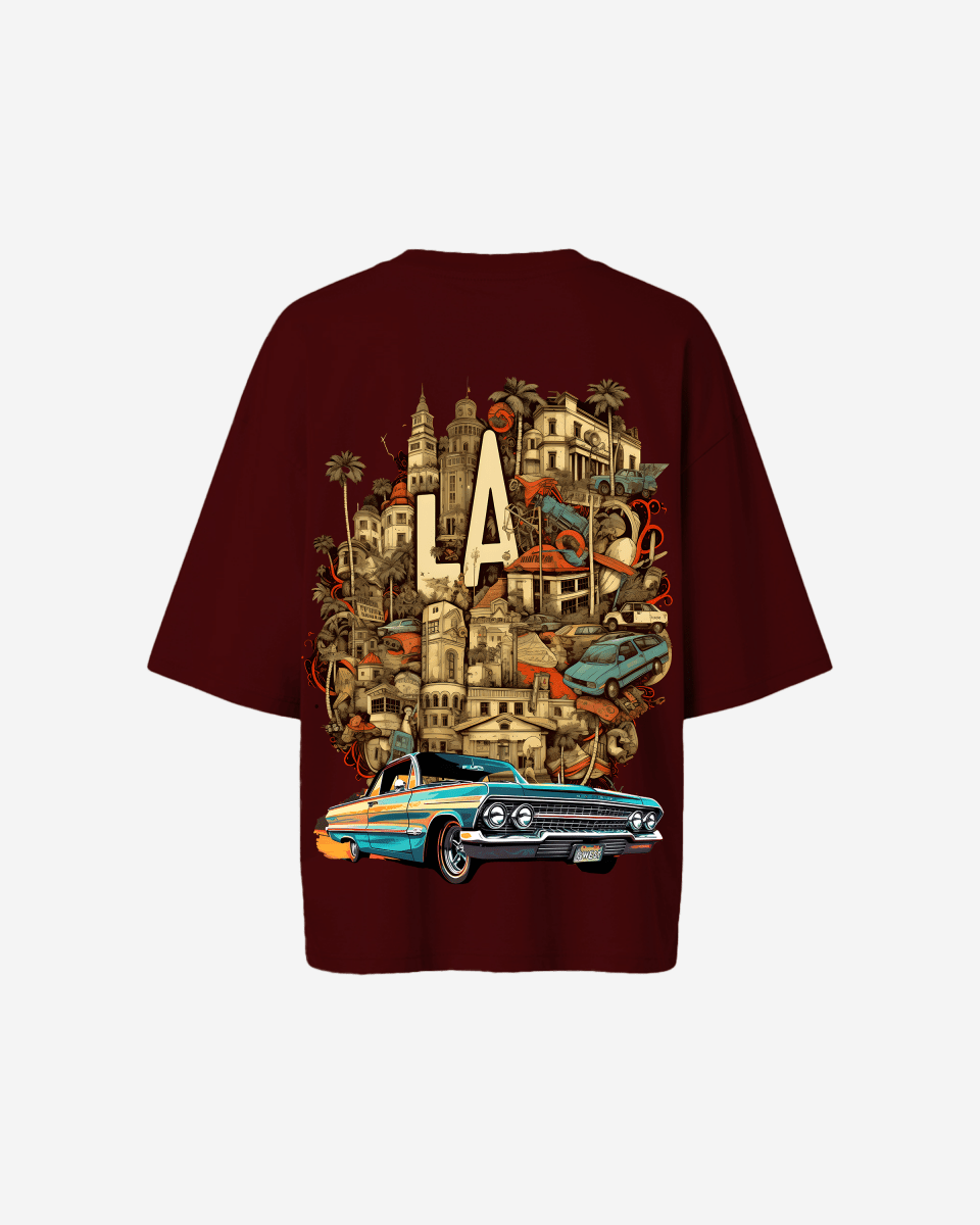 G West Oversized La Culture Tee - WOMEN - G West