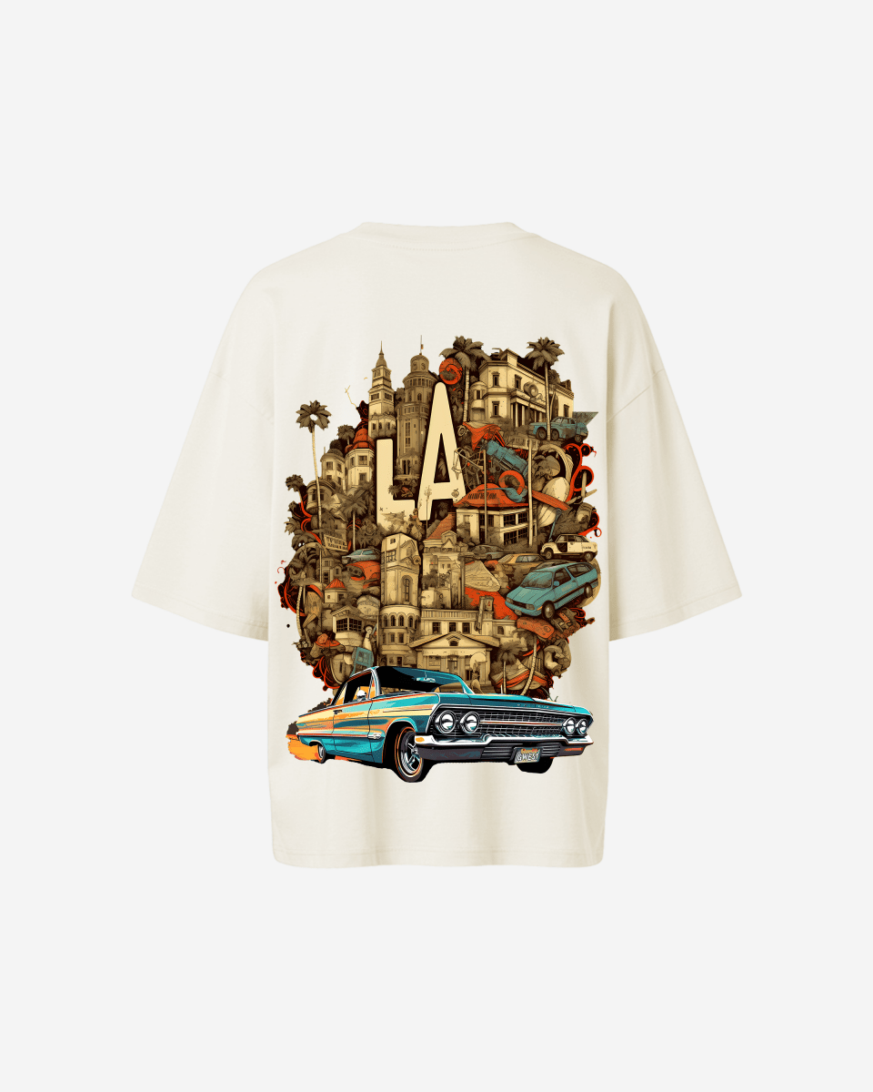 G West Oversized La Culture Tee - WOMEN - G West