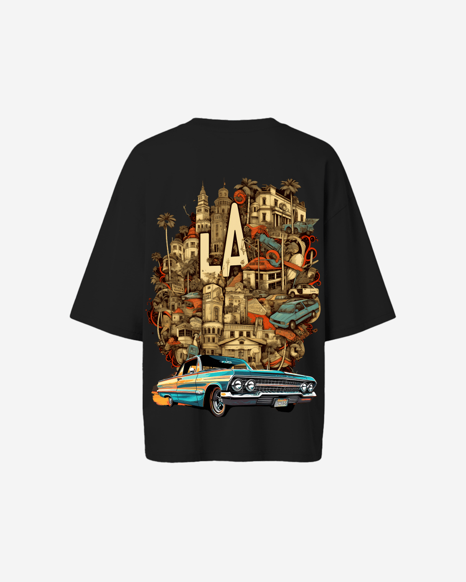 G West Oversized La Culture Tee - WOMEN - G West