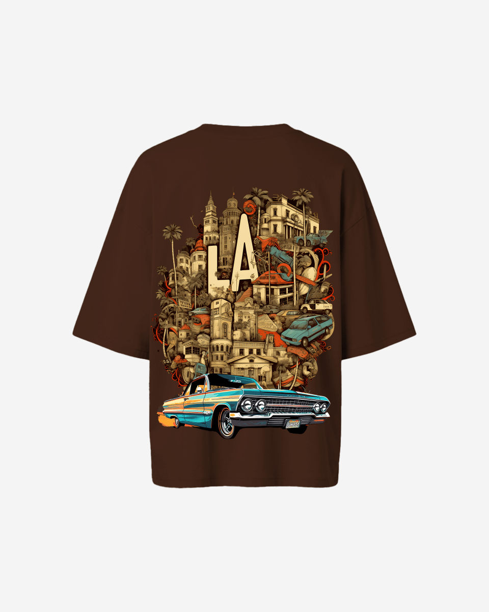 G West Oversized La Culture Tee - WOMEN - G West