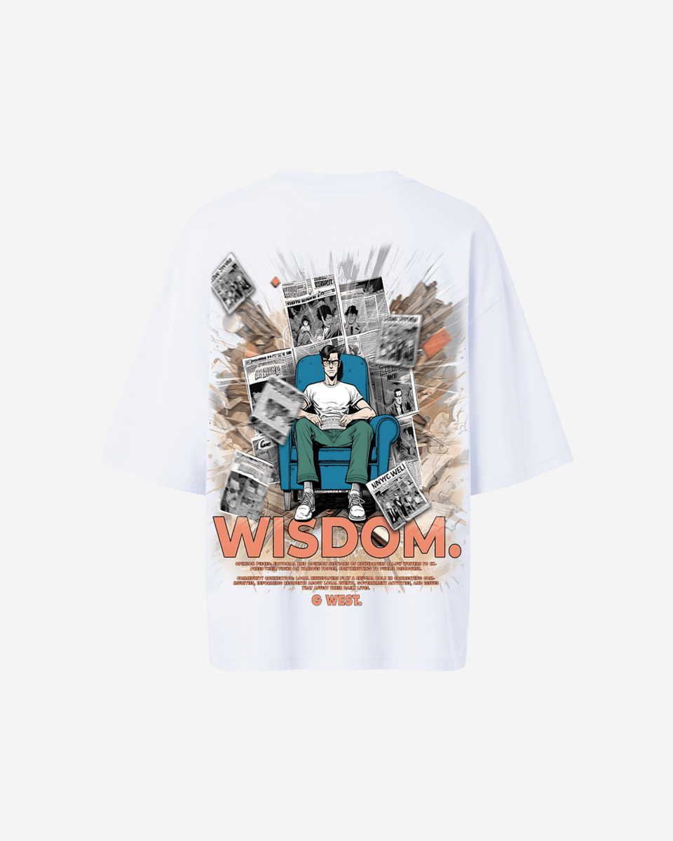 G West Oversized Library T Shirt - WOMEN - G West