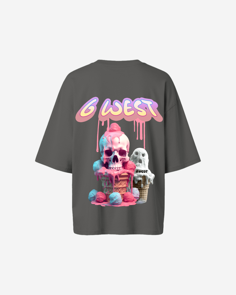 G West Oversized Melting Ice Cream Tee - WOMEN - G West