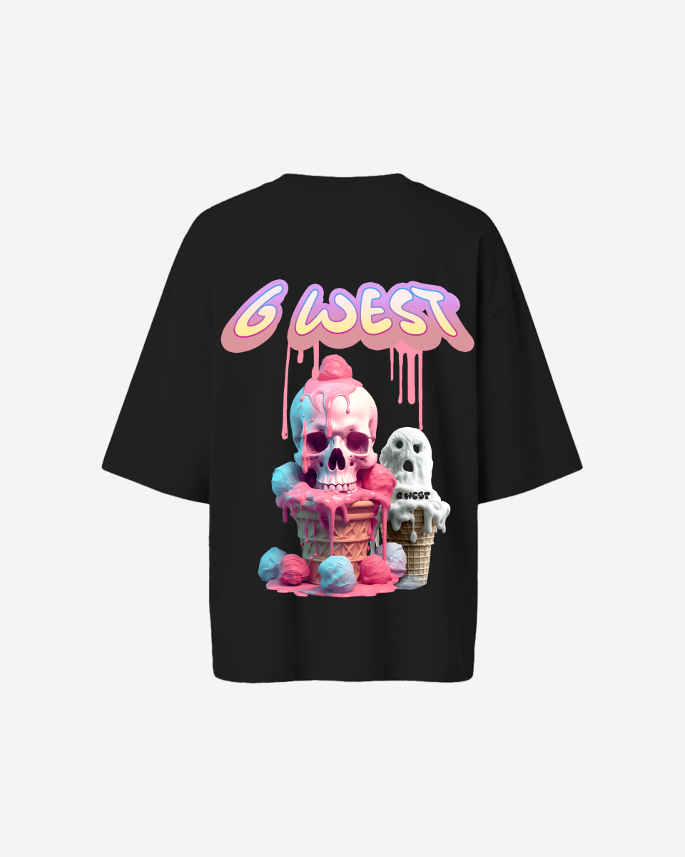 G West Oversized Melting Ice Cream Tee - WOMEN - G West