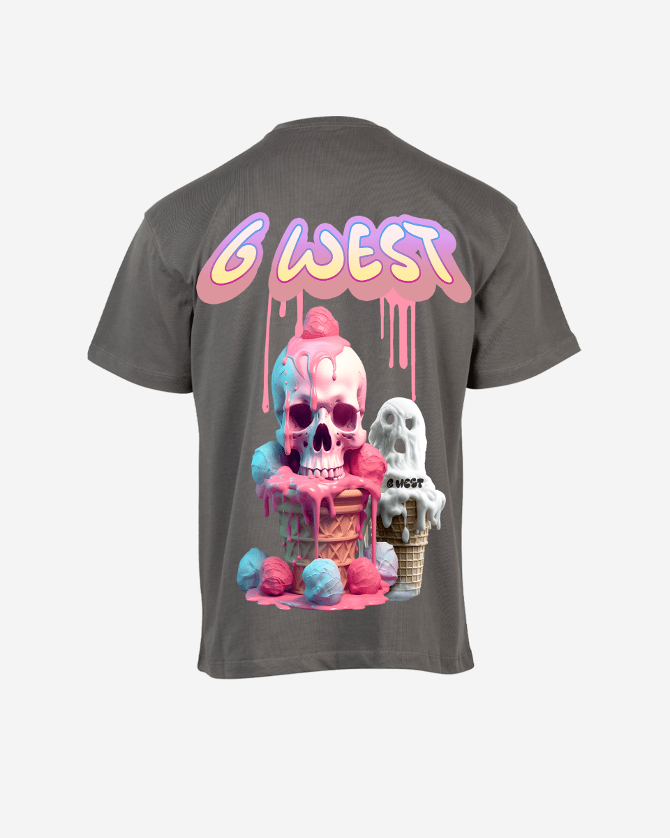 G West Oversized Melting Ice Cream Tee - G West