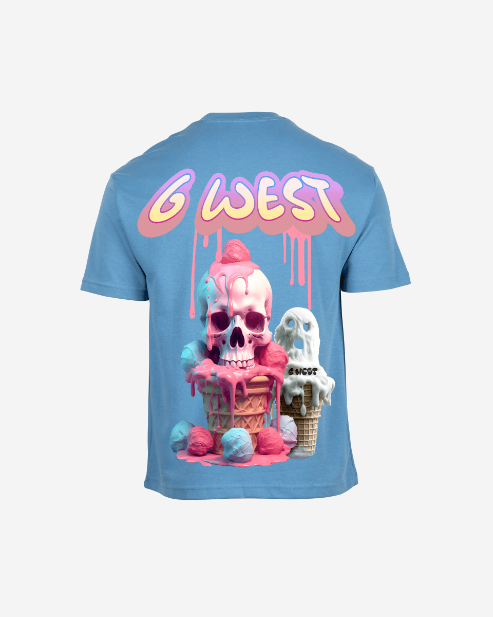 G West Oversized Melting Ice Cream Tee - G West
