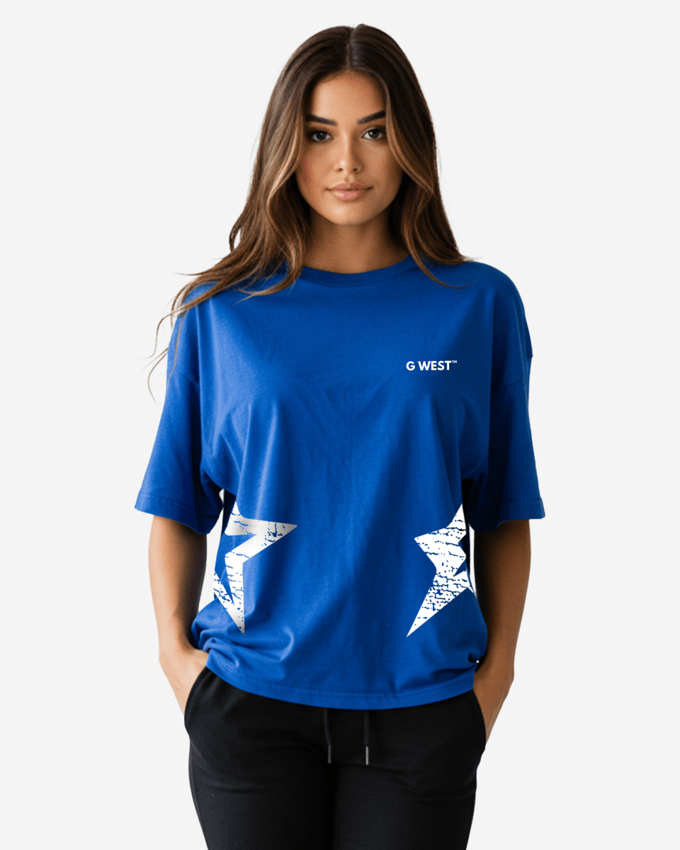 G West Oversized New York Arch Logo Tee - WOMEN - G West