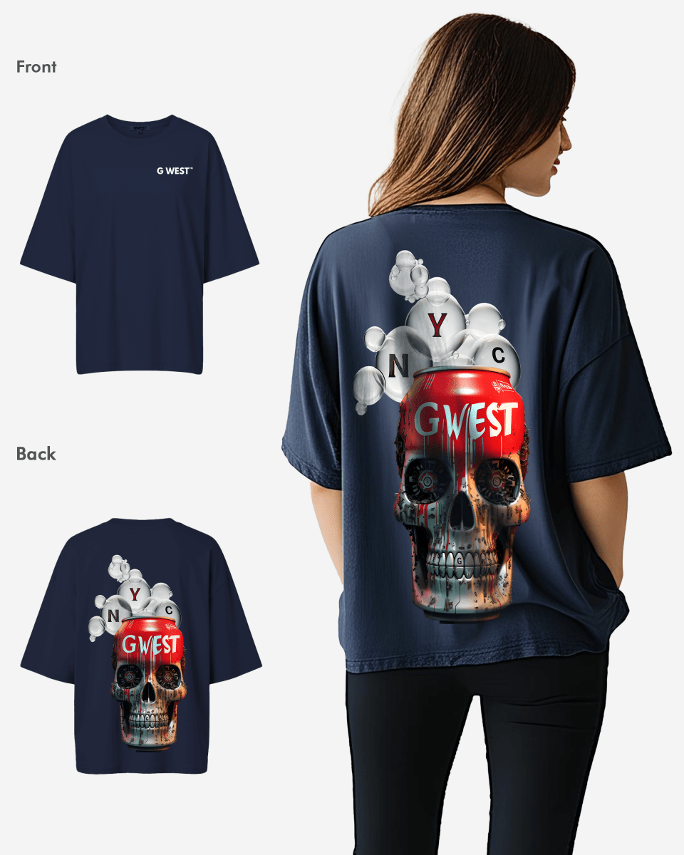 G West Oversized Nyc Can T-Shirt - WOMEN - G West