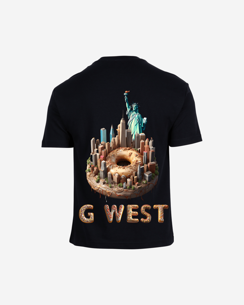 G West Oversized Nyc Donut T-Shirt - 4 Colors - G West